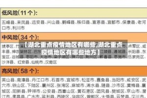 【湖北重点疫情地区有哪些,湖北重点疫情地区有哪些地方】