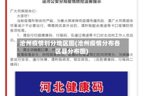 沧州疫情划分地区图(沧州疫情分布各区县分布图)