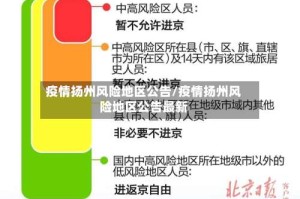 疫情扬州风险地区公告/疫情扬州风险地区公告最新