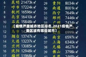【疫情严重城市地区排名,2021疫情严重区域有哪些城市】
