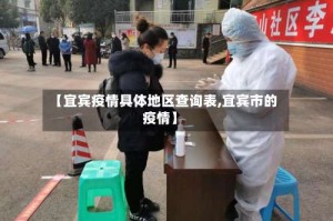 【宜宾疫情具体地区查询表,宜宾市的疫情】