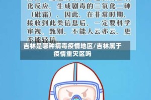 吉林是哪种病毒疫情地区/吉林属于疫情重灾区吗