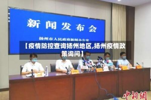 【疫情防控查询扬州地区,扬州疫情政策询问】