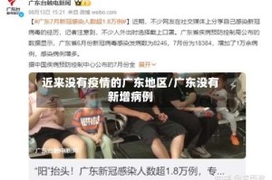 近来没有疫情的广东地区/广东没有新增病例