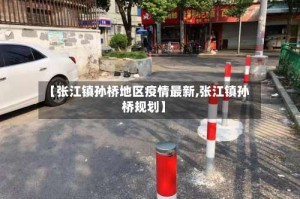 【张江镇孙桥地区疫情最新,张江镇孙桥规划】