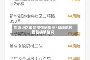 新疆地区最新疫情通报图/新疆地区最新疫情情况