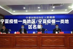 宁夏疫情一类地区/宁夏疫情一类地区名单