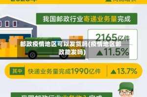 邮政疫情地区可以发货吗(疫情地区邮政能发吗)