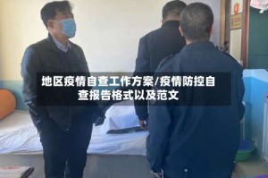 地区疫情自查工作方案/疫情防控自查报告格式以及范文