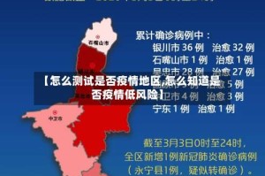 【怎么测试是否疫情地区,怎么知道是否疫情低风险】