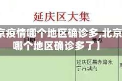 【北京疫情哪个地区确诊多,北京疫情哪个地区确诊多了】