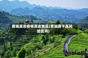 恩施是否疫情高发地区(恩施属于高风险区吗)