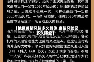 【地区疫情风控多久解除,疫情风险区多久降级】