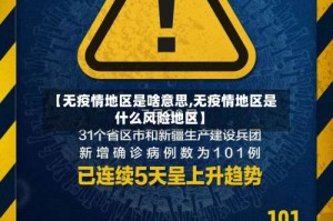 【无疫情地区是啥意思,无疫情地区是什么风险地区】