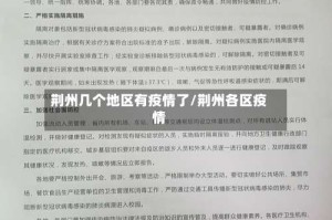 荆州几个地区有疫情了/荆州各区疫情