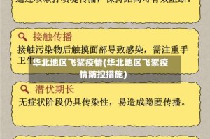 华北地区飞絮疫情(华北地区飞絮疫情防控措施)