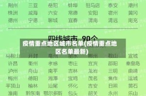 疫情重点地区城市名单(疫情重点地区名单最新)
