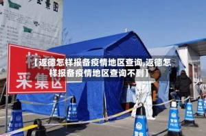 【返德怎样报备疫情地区查询,返德怎样报备疫情地区查询不到】