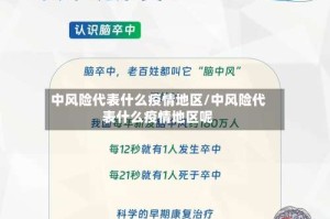中风险代表什么疫情地区/中风险代表什么疫情地区呢