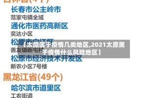 【太原属于疫情几类地区,2021太原属于疫情什么风险地区】