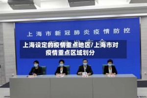 上海设定的疫情重点地区/上海市对疫情重点区域划分
