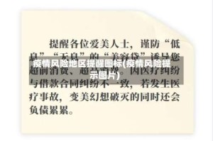 疫情风险地区提醒图标(疫情风险提示图片)