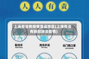 上海有没有疫情查询地区(上海有没有新冠肺炎疫情)