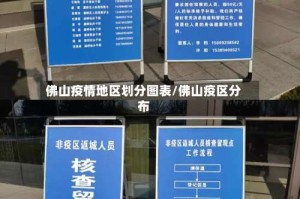 佛山疫情地区划分图表/佛山疫区分布