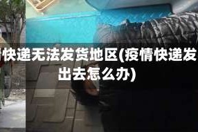 疫情快递无法发货地区(疫情快递发不出去怎么办)
