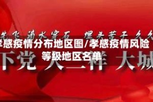 孝感疫情分布地区图/孝感疫情风险等级地区名单