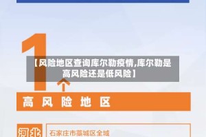【风险地区查询库尔勒疫情,库尔勒是高风险还是低风险】