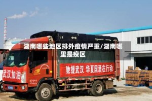 湖南哪些地区排外疫情严重/湖南哪里是疫区