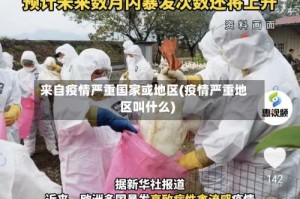 来自疫情严重国家或地区(疫情严重地区叫什么)