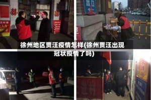 徐州地区贾汪疫情怎样(徐州贾汪出现冠状疫情了吗)