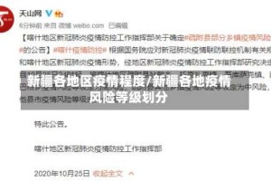 新疆各地区疫情程度/新疆各地疫情风险等级划分