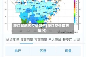 浙江省地区疫情如何(浙江疫情措施情况)