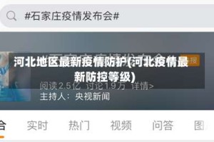 河北地区最新疫情防护(河北疫情最新防控等级)