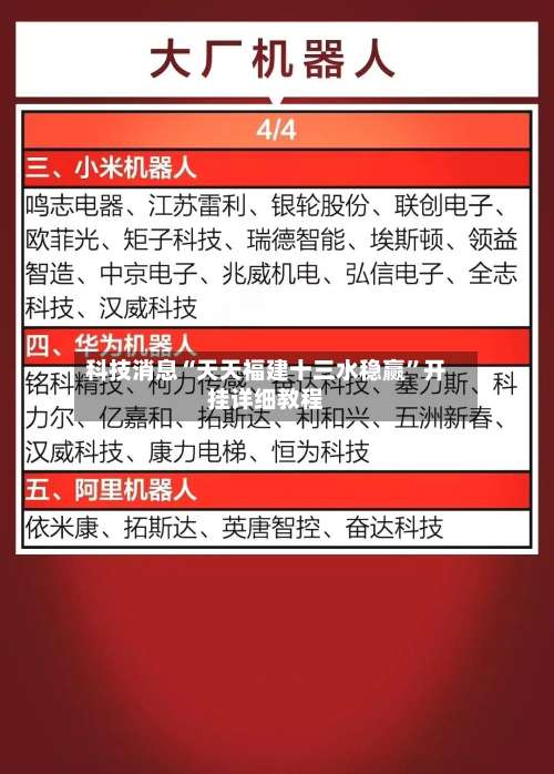 科技消息“天天福建十三水稳赢”开挂详细教程-第1张图片