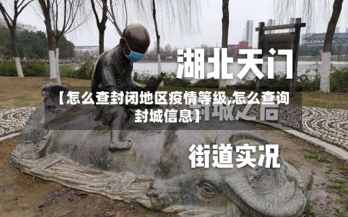 【怎么查封闭地区疫情等级,怎么查询封城信息】-第2张图片