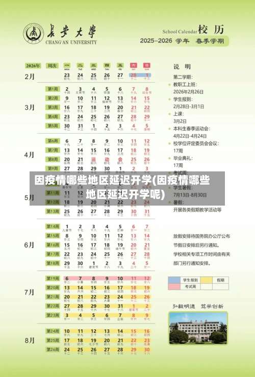 因疫情哪些地区延迟开学(因疫情哪些地区延迟开学呢)-第3张图片