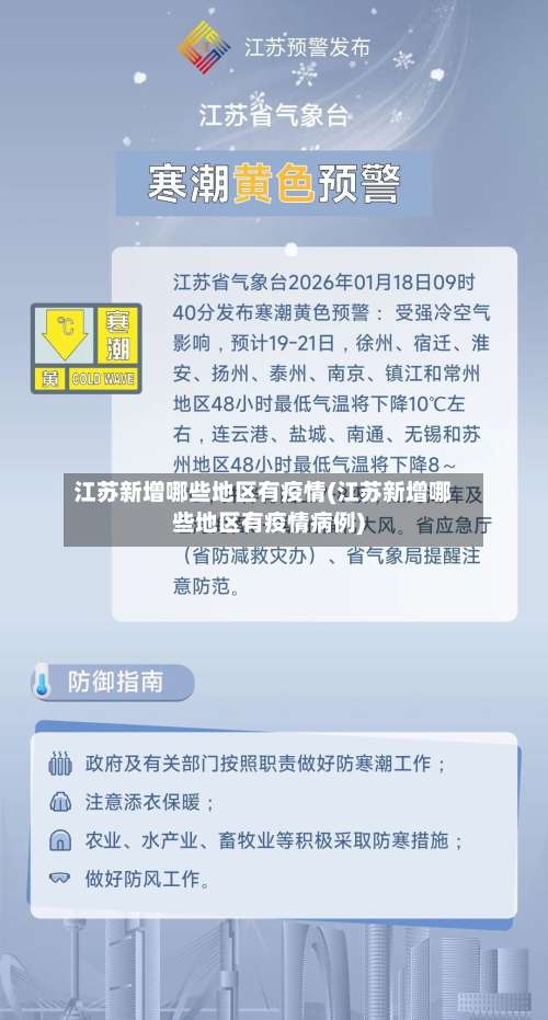 江苏新增哪些地区有疫情(江苏新增哪些地区有疫情病例)-第1张图片