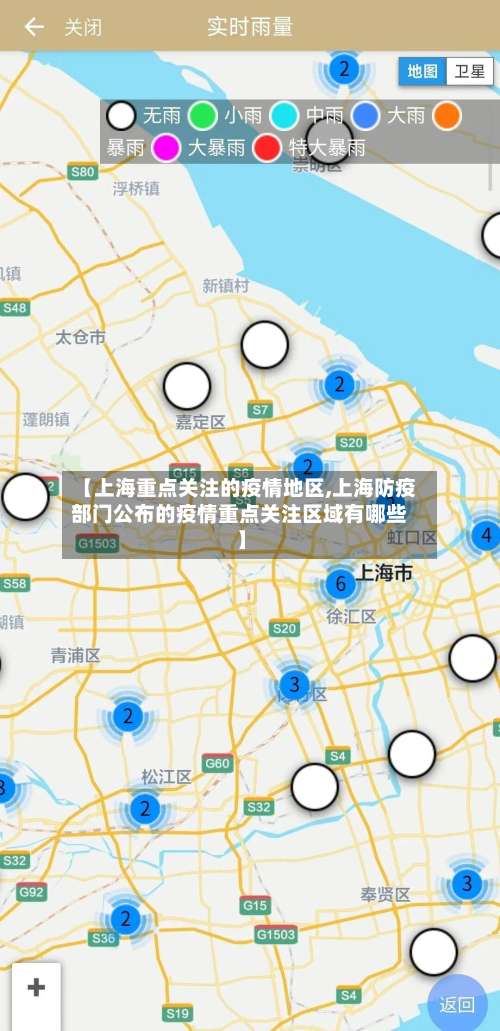 【上海重点关注的疫情地区,上海防疫部门公布的疫情重点关注区域有哪些】-第1张图片