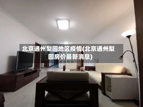 北京通州梨园地区疫情(北京通州梨园房价最新消息)-第2张图片