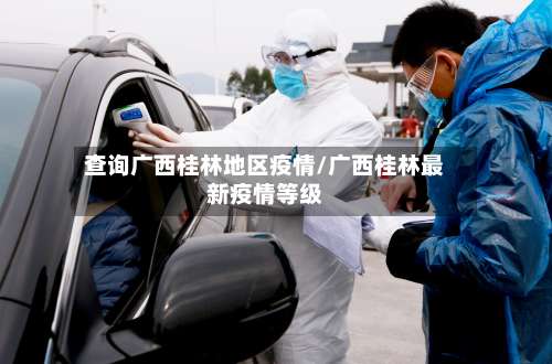 查询广西桂林地区疫情/广西桂林最新疫情等级-第1张图片