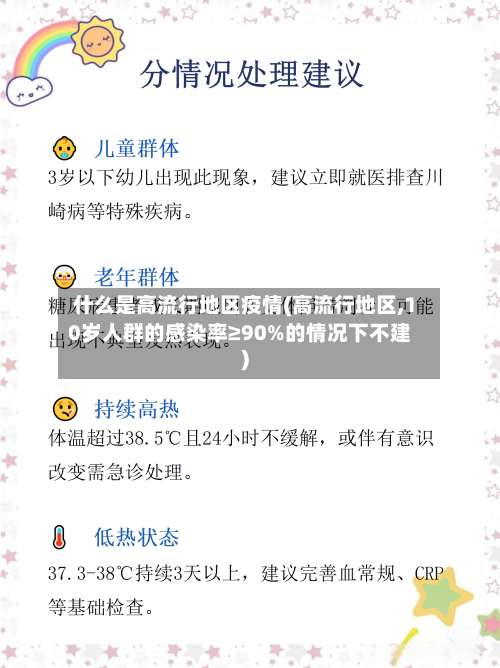 什么是高流行地区疫情(高流行地区,10岁人群的感染率≥90%的情况下不建)-第1张图片