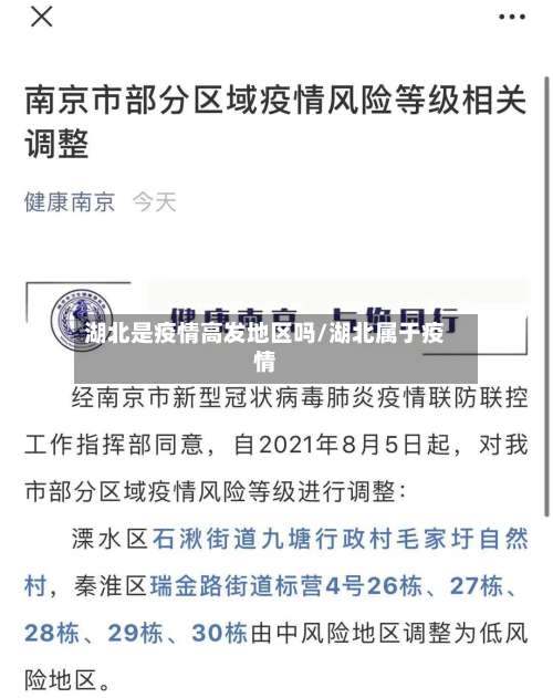 湖北是疫情高发地区吗/湖北属于疫情-第1张图片
