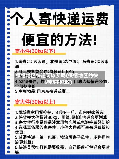 疫情地区快递可以买吗(疫情地区的快递能不能收)-第2张图片
