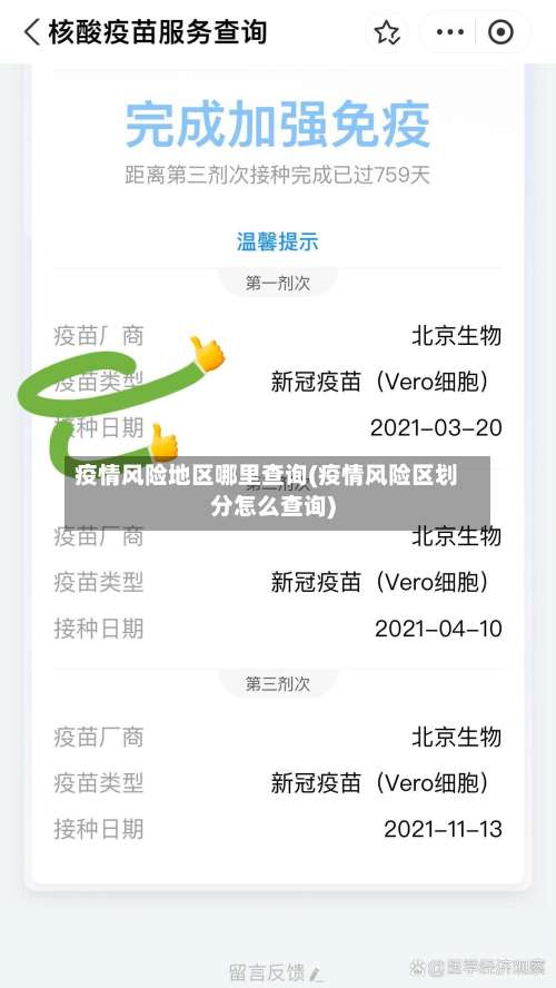 疫情风险地区哪里查询(疫情风险区划分怎么查询)-第2张图片