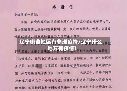 辽宁哪些地区有非洲疫情/辽宁什么地方有疫情?-第3张图片