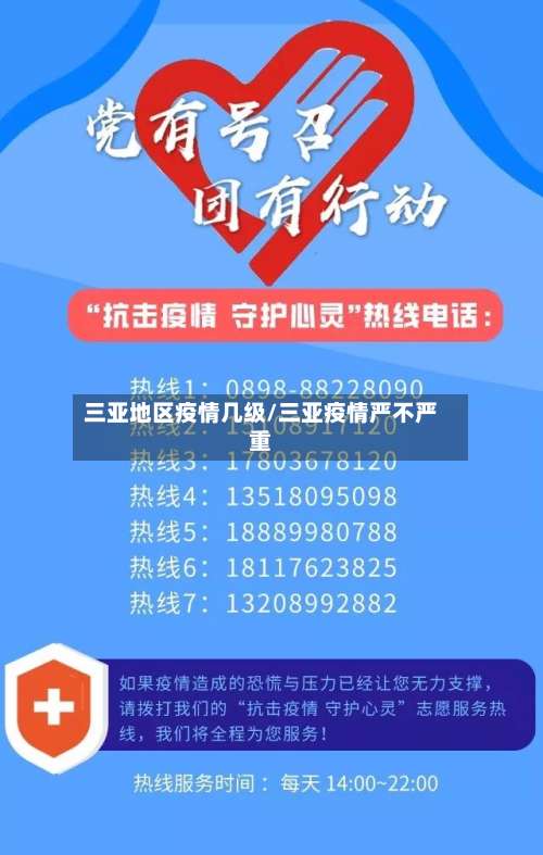 三亚地区疫情几级/三亚疫情严不严重-第1张图片